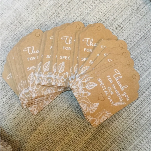 Modern Farmhouse Thank You special day tags labels - Picture 2 of 4